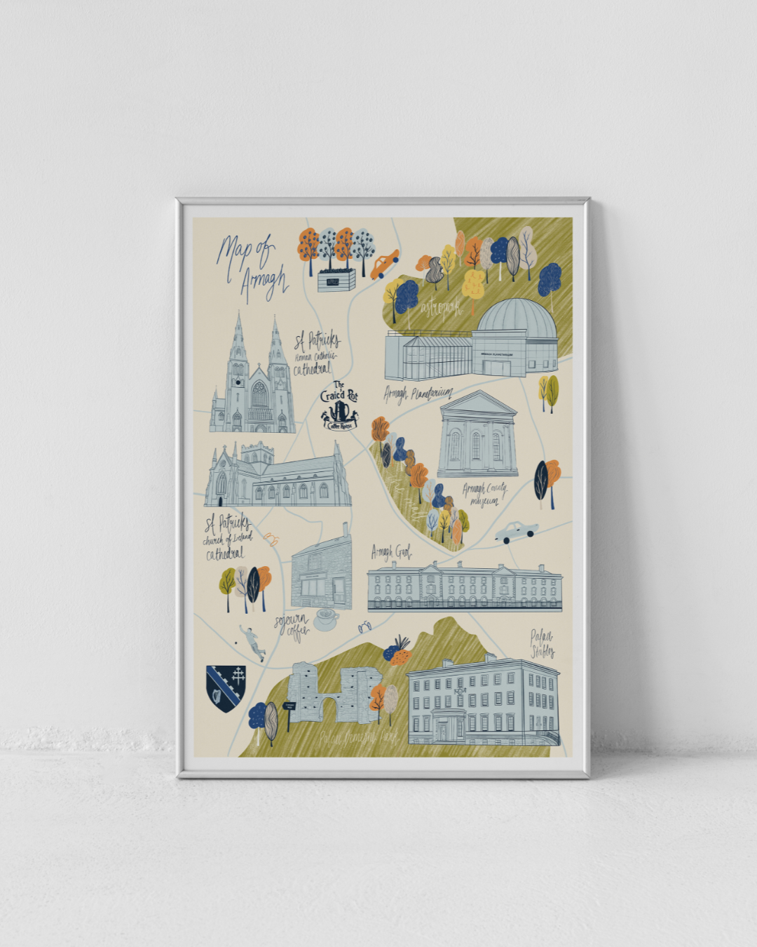 Armagh Map | DesignWithBeth