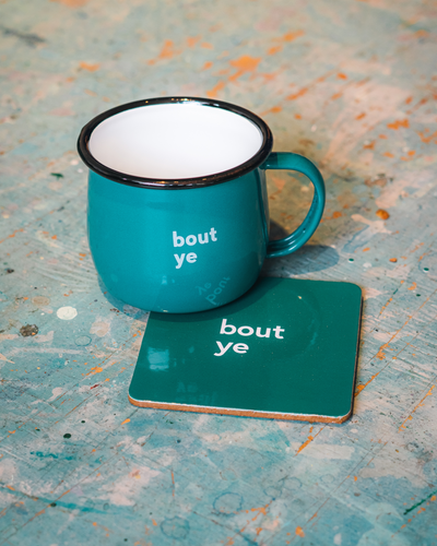 Bout Ye Green Mug & Coaster Set | Born & Bred