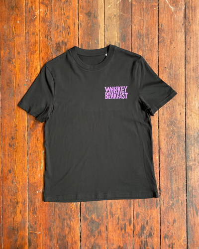 Black & Purple T-Shirt | Whiskey 4 Breakfast