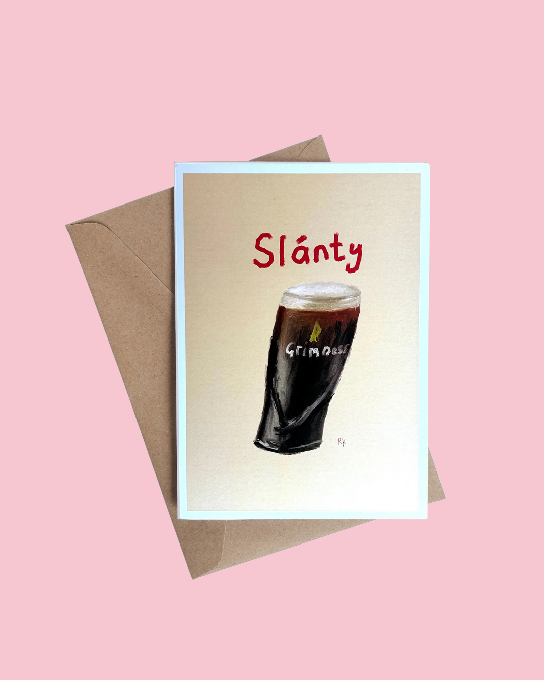 Slánty Card | Ricky Drew A Piccy