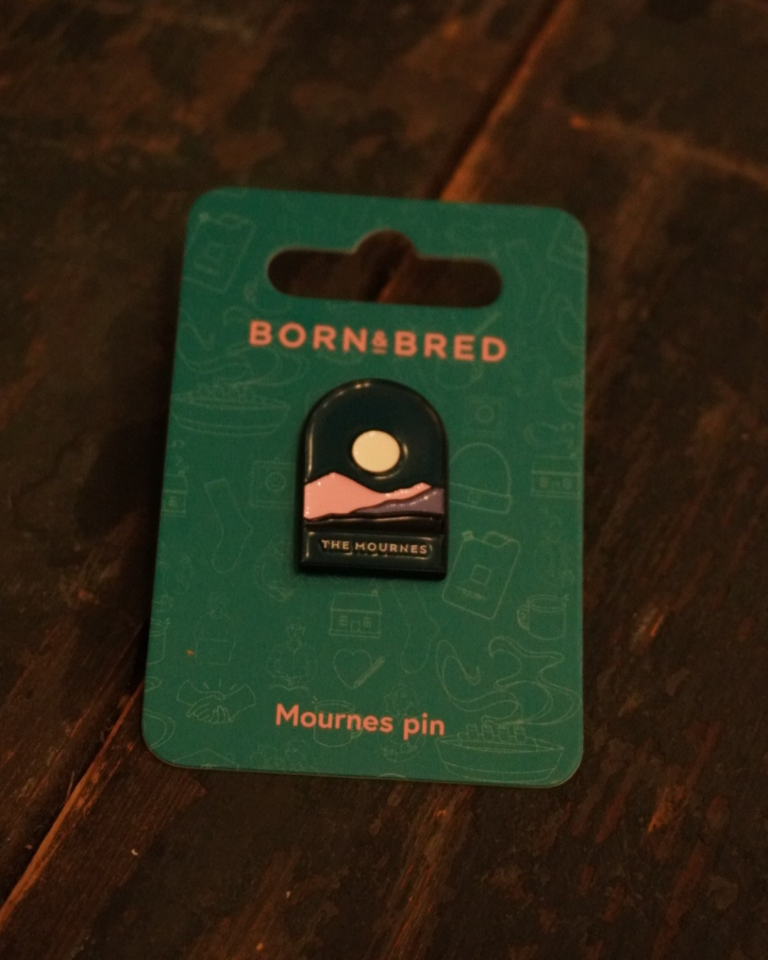The Mournes | Born and Bred Mini Pin