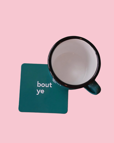 Bout Ye Green Mug & Coaster Set | Born & Bred