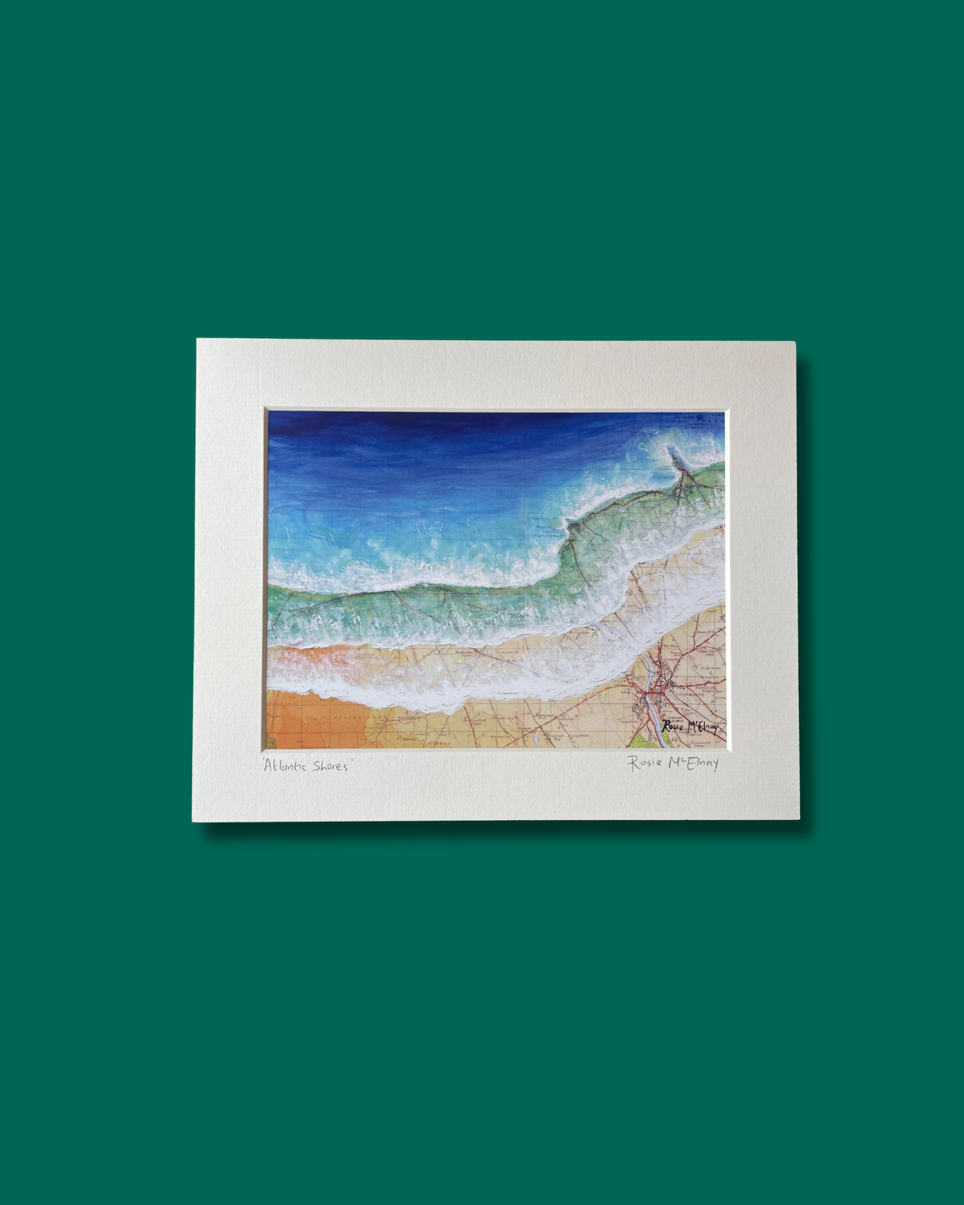 Wild Atlantic Way Shores Art Print | Rosie's Easel