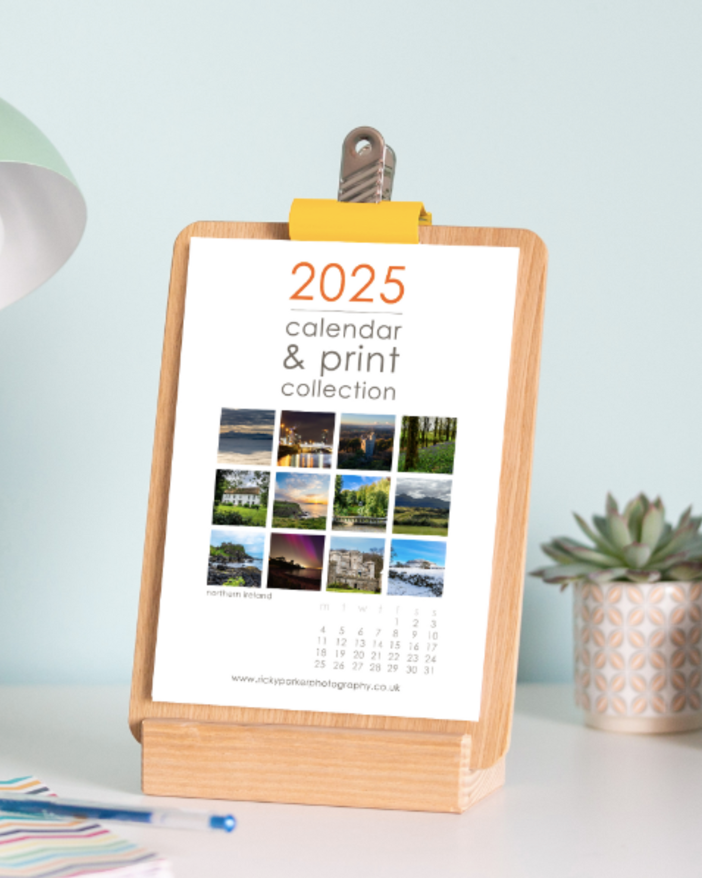 2025 Northern Ireland Calendar | Large | Ricky Parker