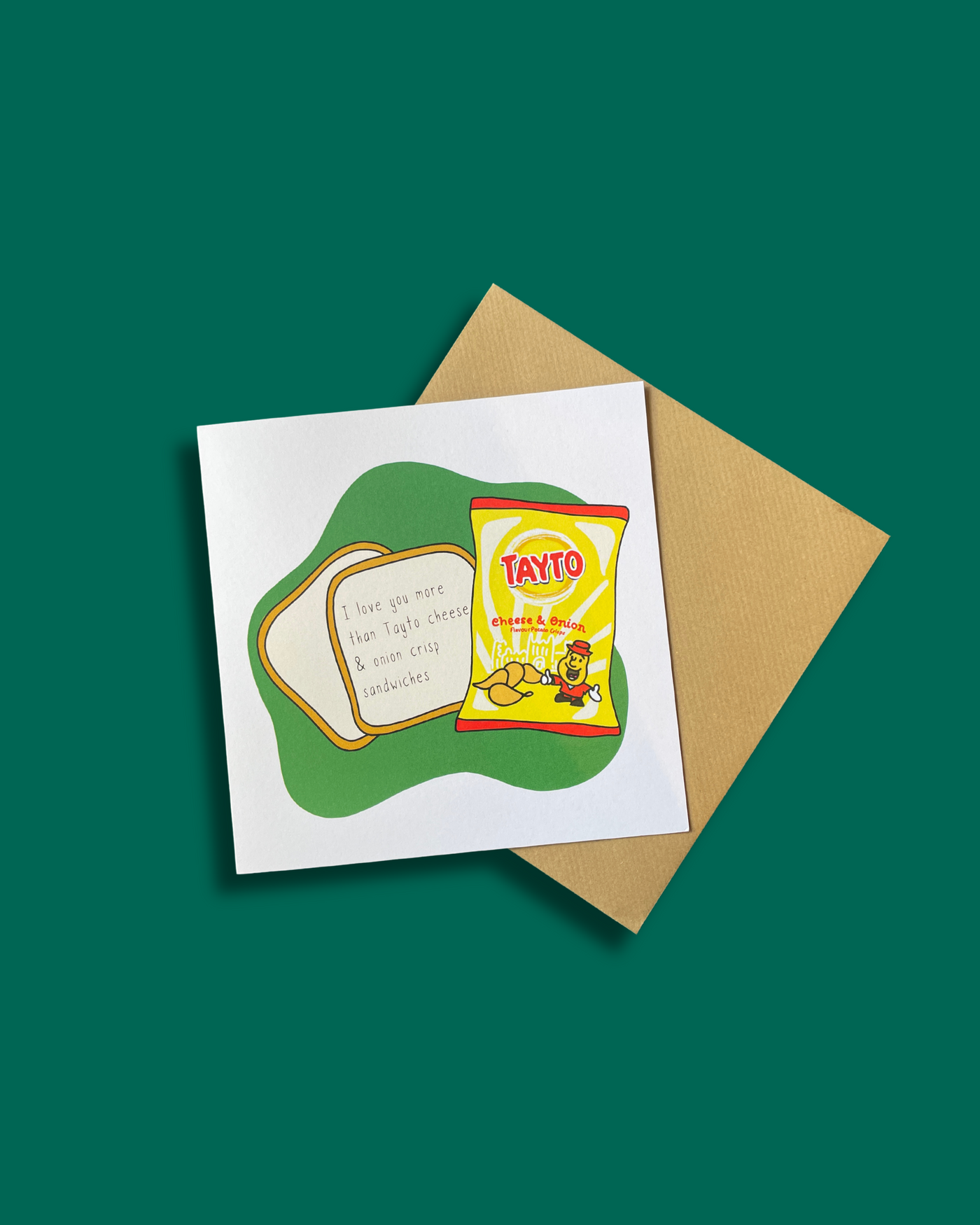 Northern Tayto Sandwich Card | Connect The Dots Design