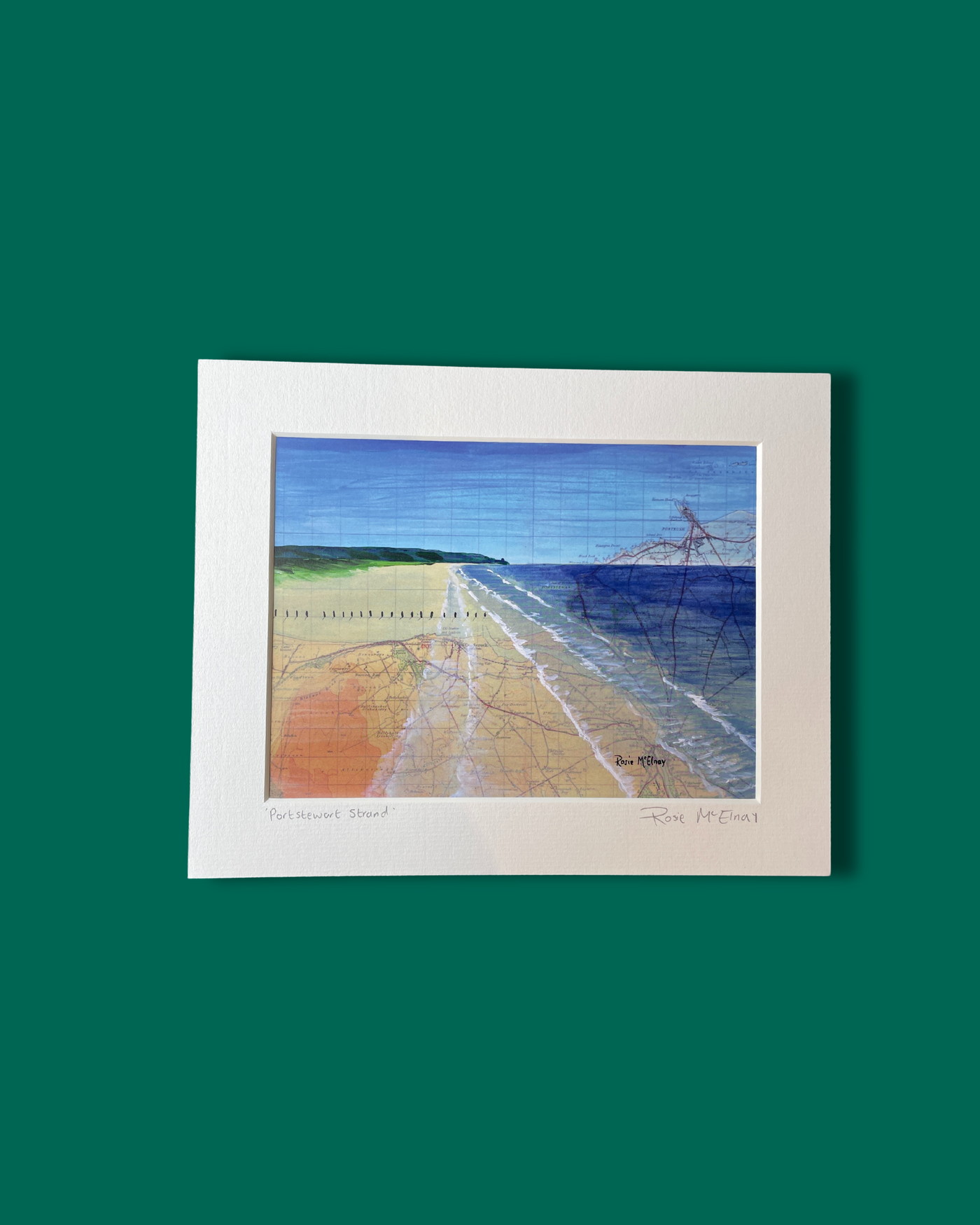 Portstewart Strand Art Print | Rosie's Easel