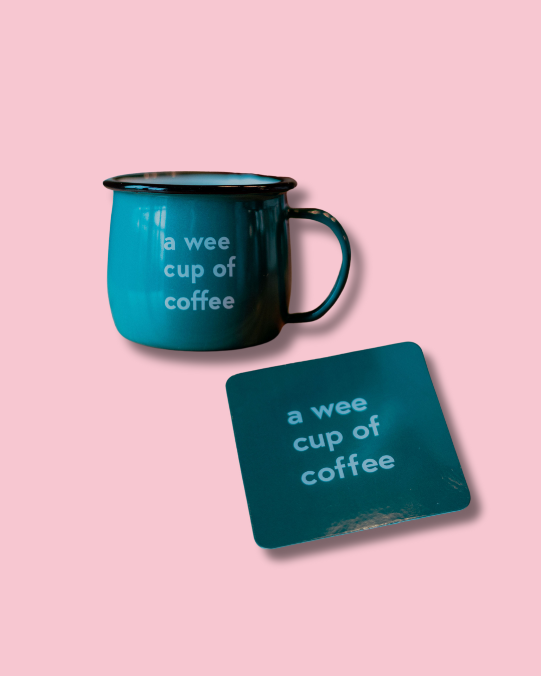 A Wee Cup Of Coffee Mug & Coaster Set