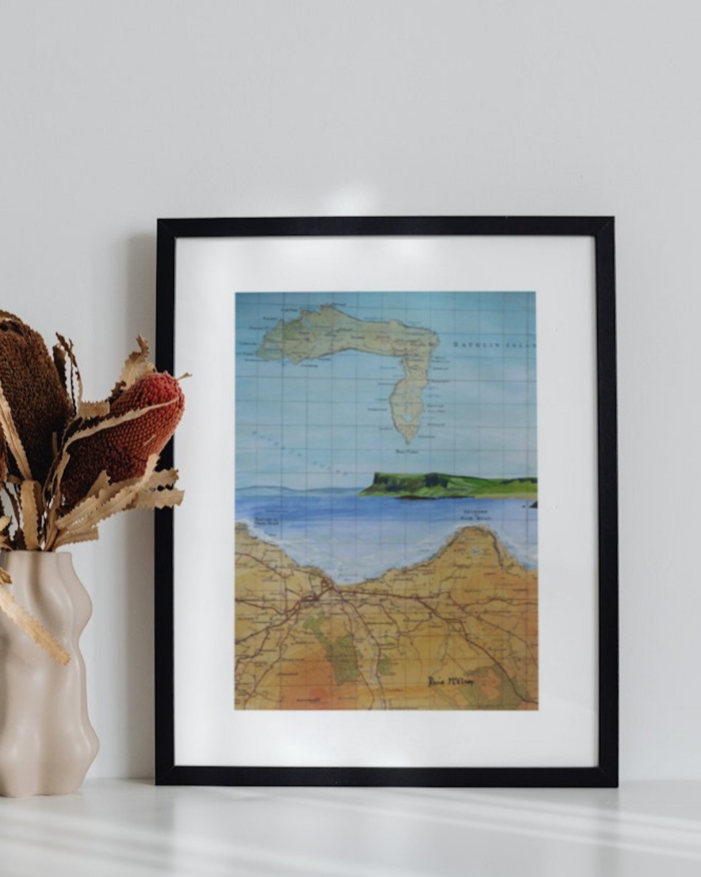 Fair Head, Ballycastle Art Print | Rosie's Easel