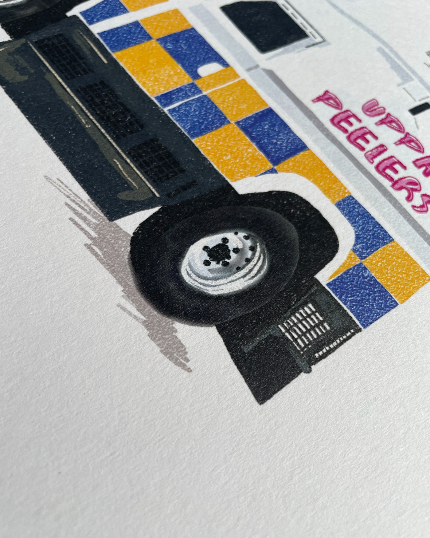 Uppa Peelers | Pussywagon PSNI Print | Dearbhail Designs