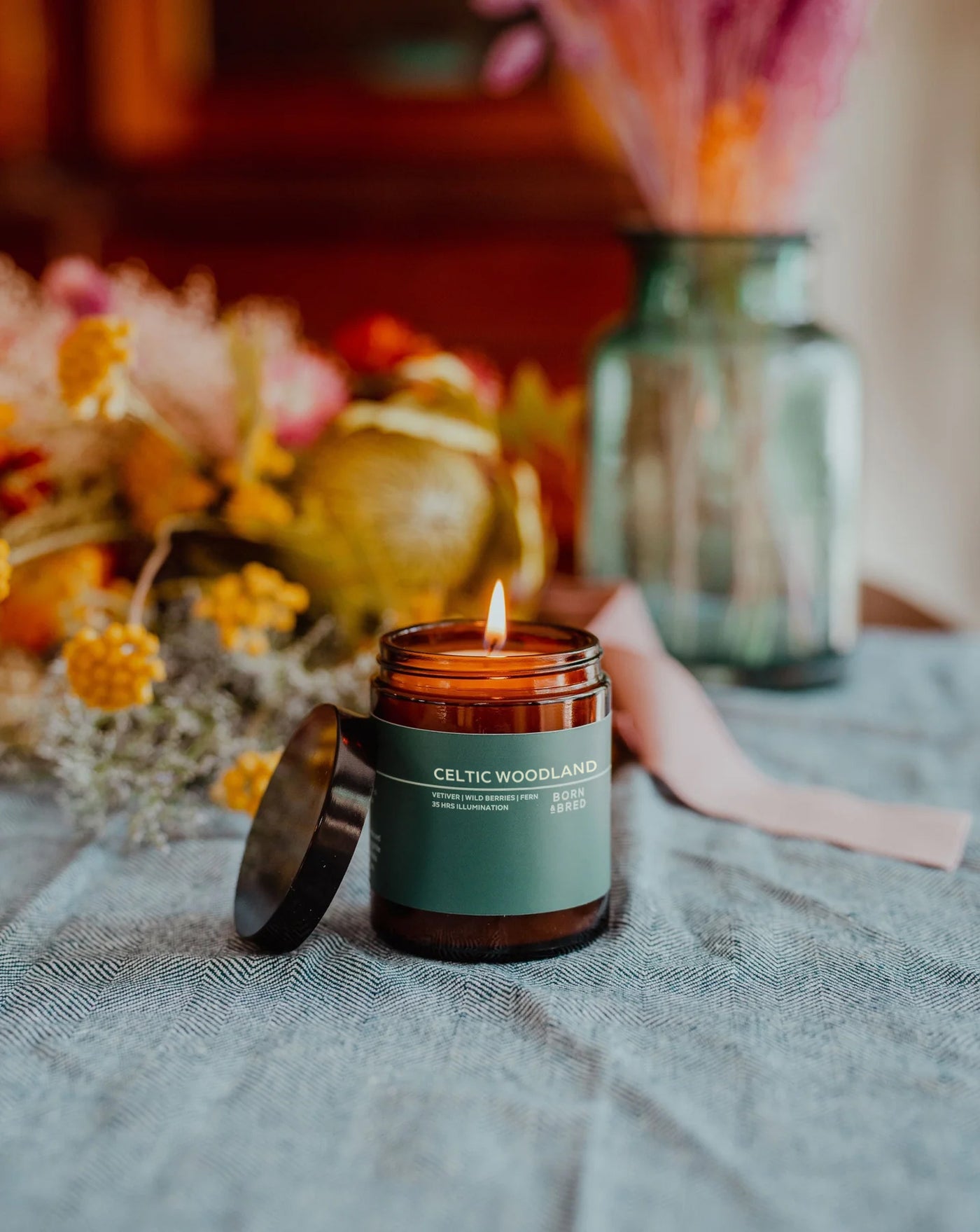 Celtic Woodland Candle 250g | Born & Bred