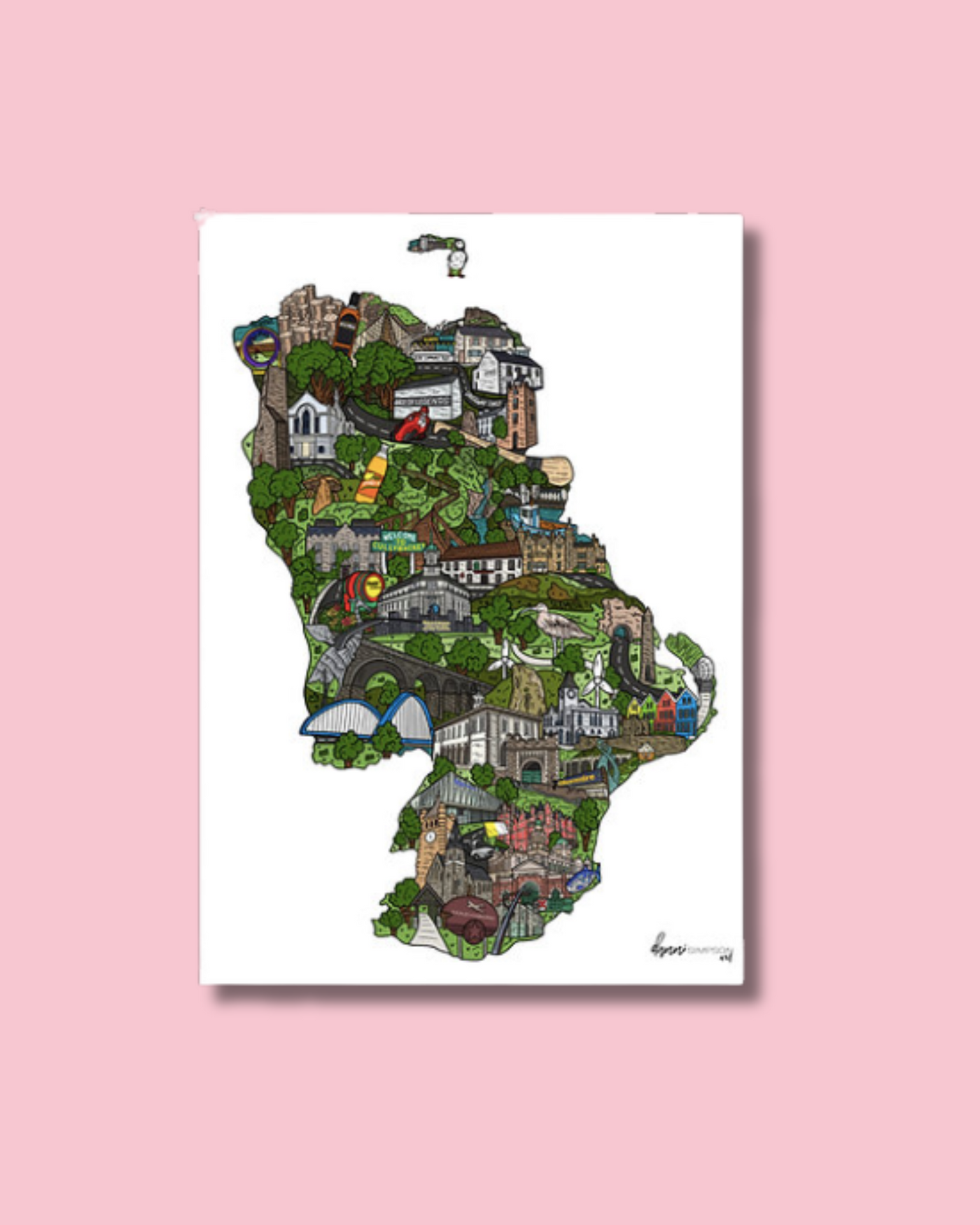 Antrim Print | Danni Simpson Art