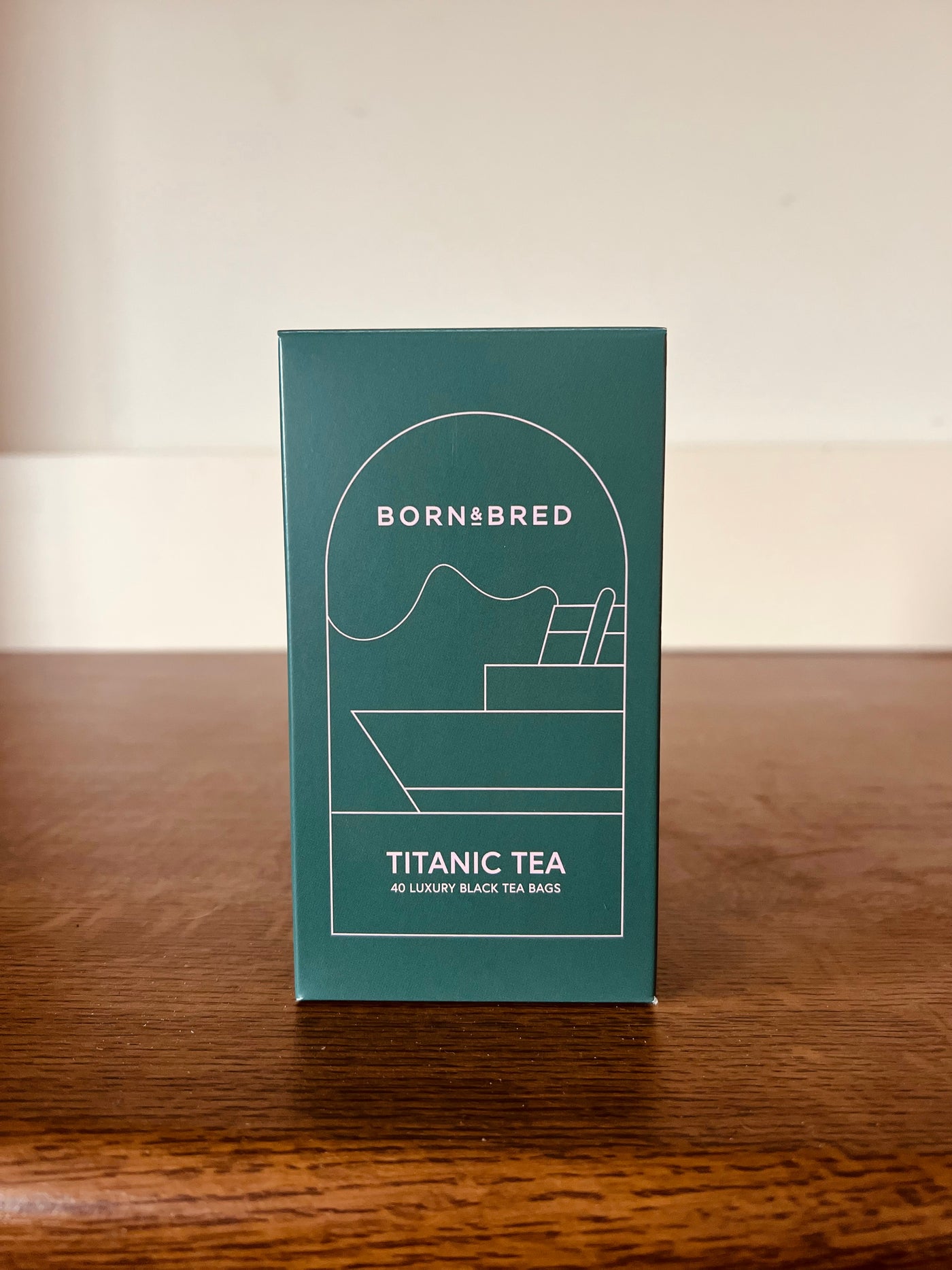 Té Titanic nacido y elaborado