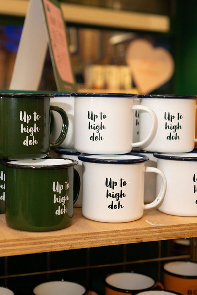 Up to High Doh Enamel Mug