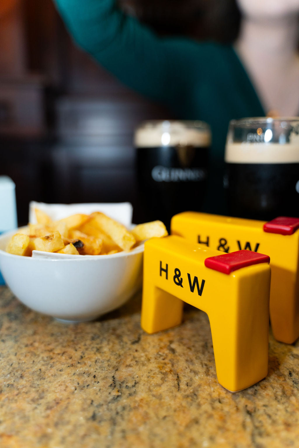 H&W Cranes Salt & Pepper Shakers