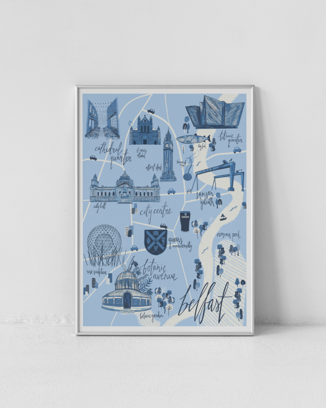 Belfast Map | DesignWithBeth