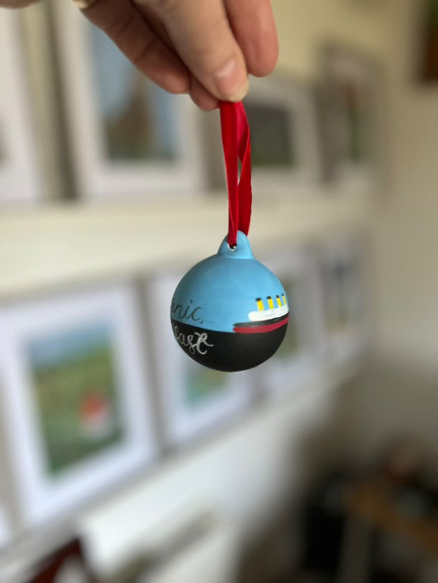 Titanic Bauble | Sandra Shaw Art