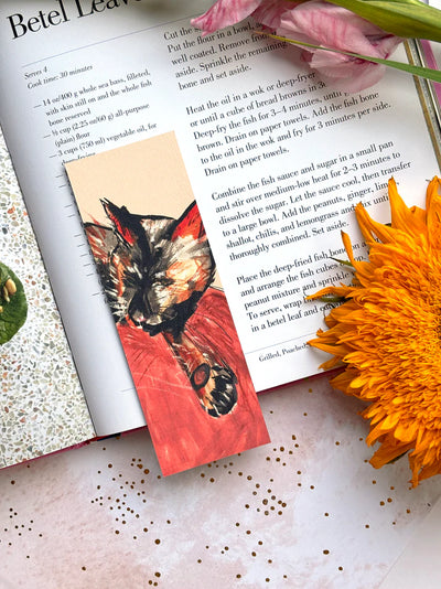 Cats Illustrated Double Sided Bookmark | Majukooo