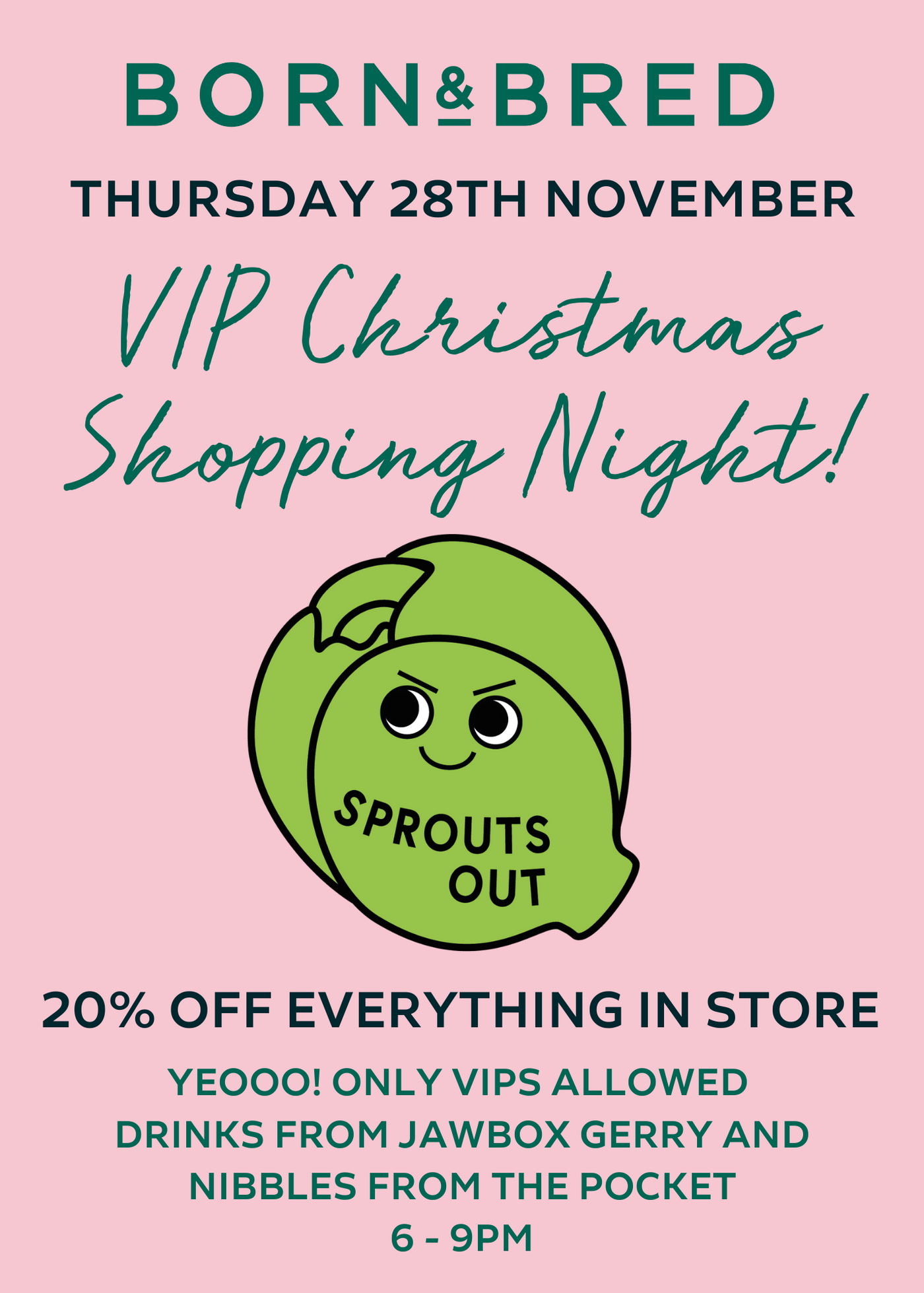 VIP Christmas Shopping Night Ticket