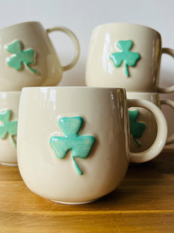 Shamrock Mug | Ertha Pottery