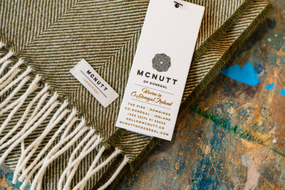 Landscape Lambswool Scarf | McNutt Of Donegal