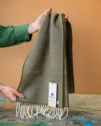 Landscape Lambswool Scarf | McNutt Of Donegal