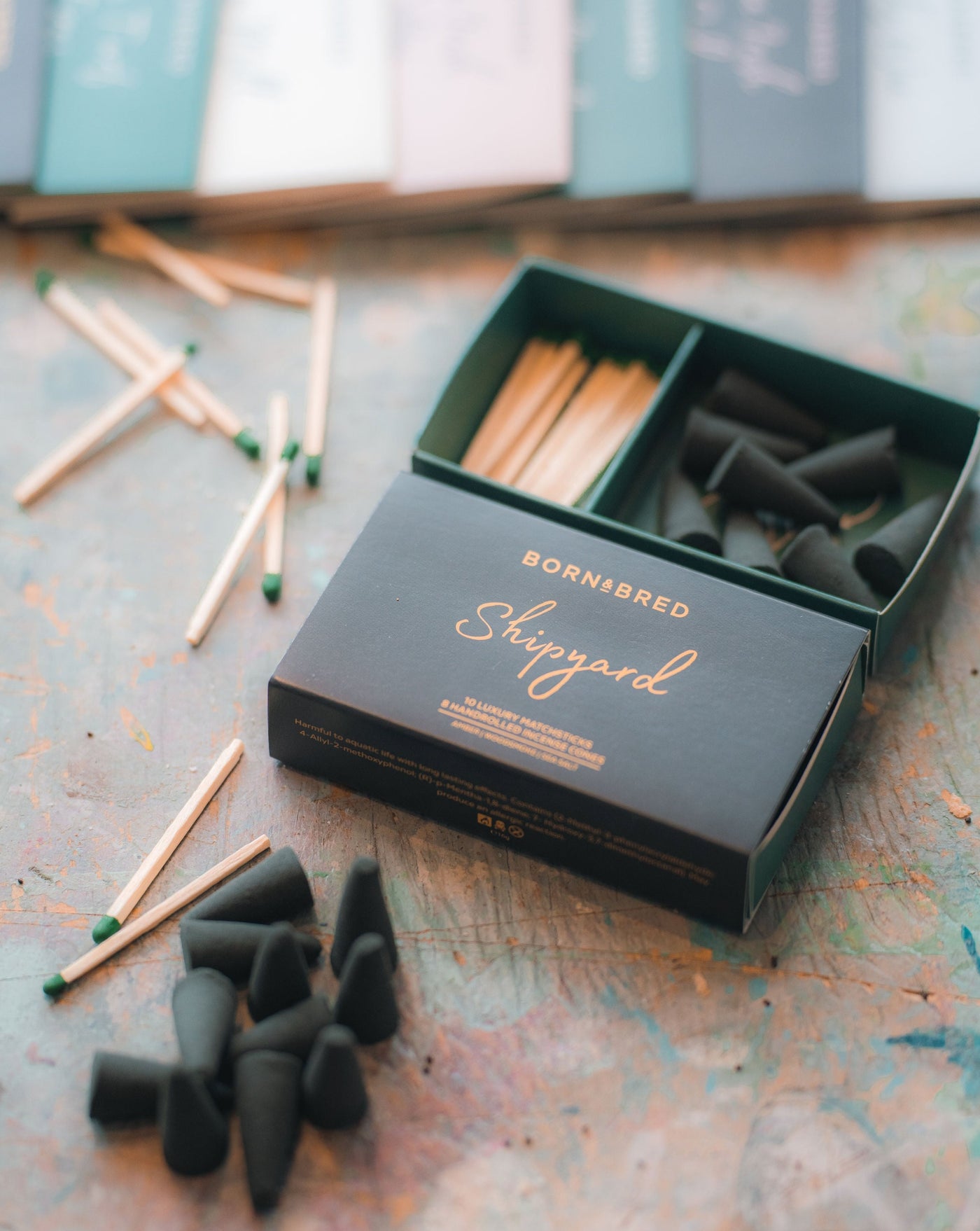 Shipyard Incense Match Box