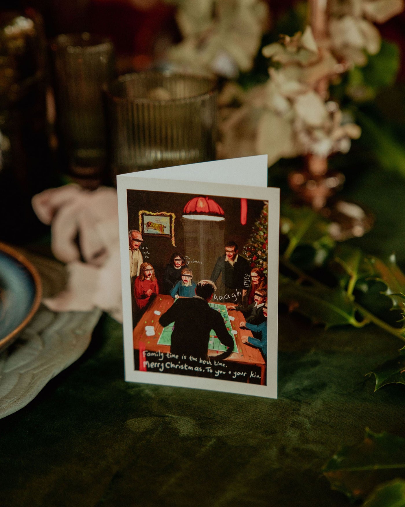 Monopoly Christmas Card | Ricky Drew A Piccy