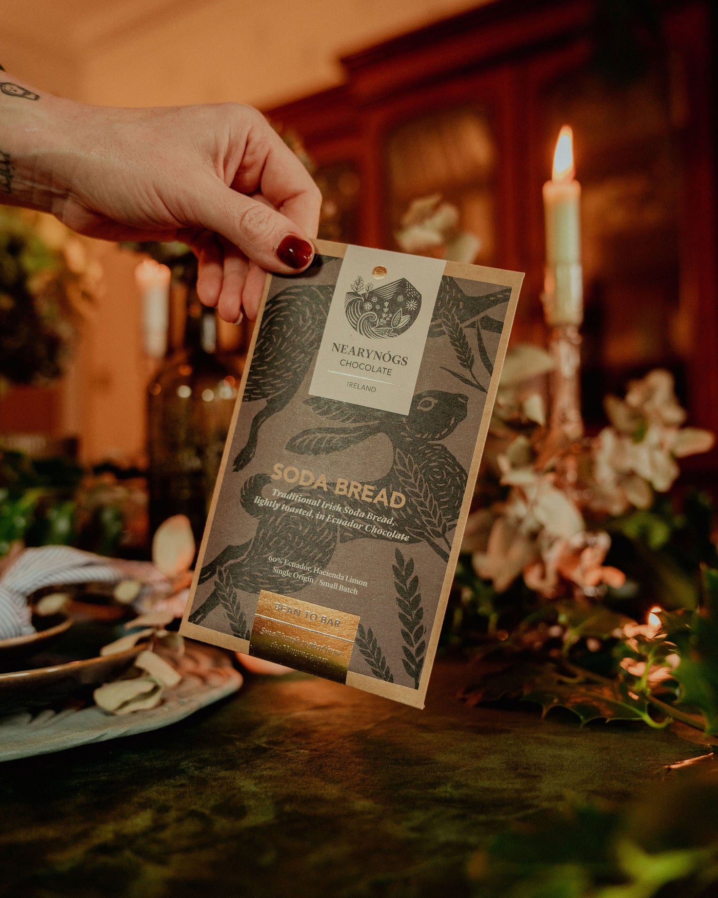 Irish Soda Bread Chocolate Bar | Nearynogs