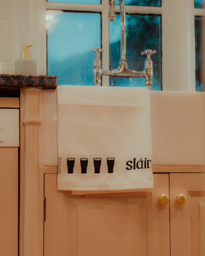 Slainte Stouts Tea Towel | Samuel Lamont