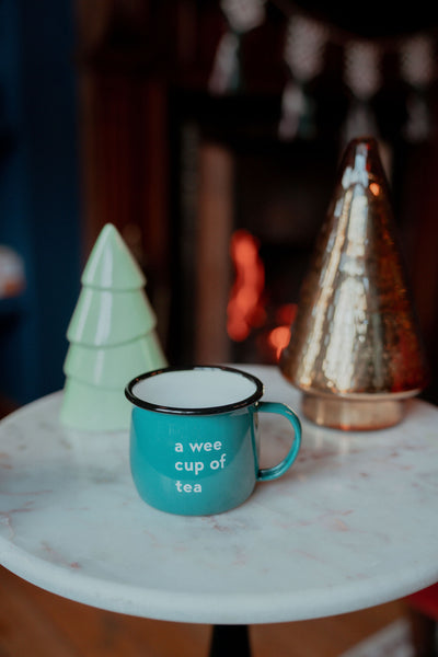 Taza Una pequeña taza de té