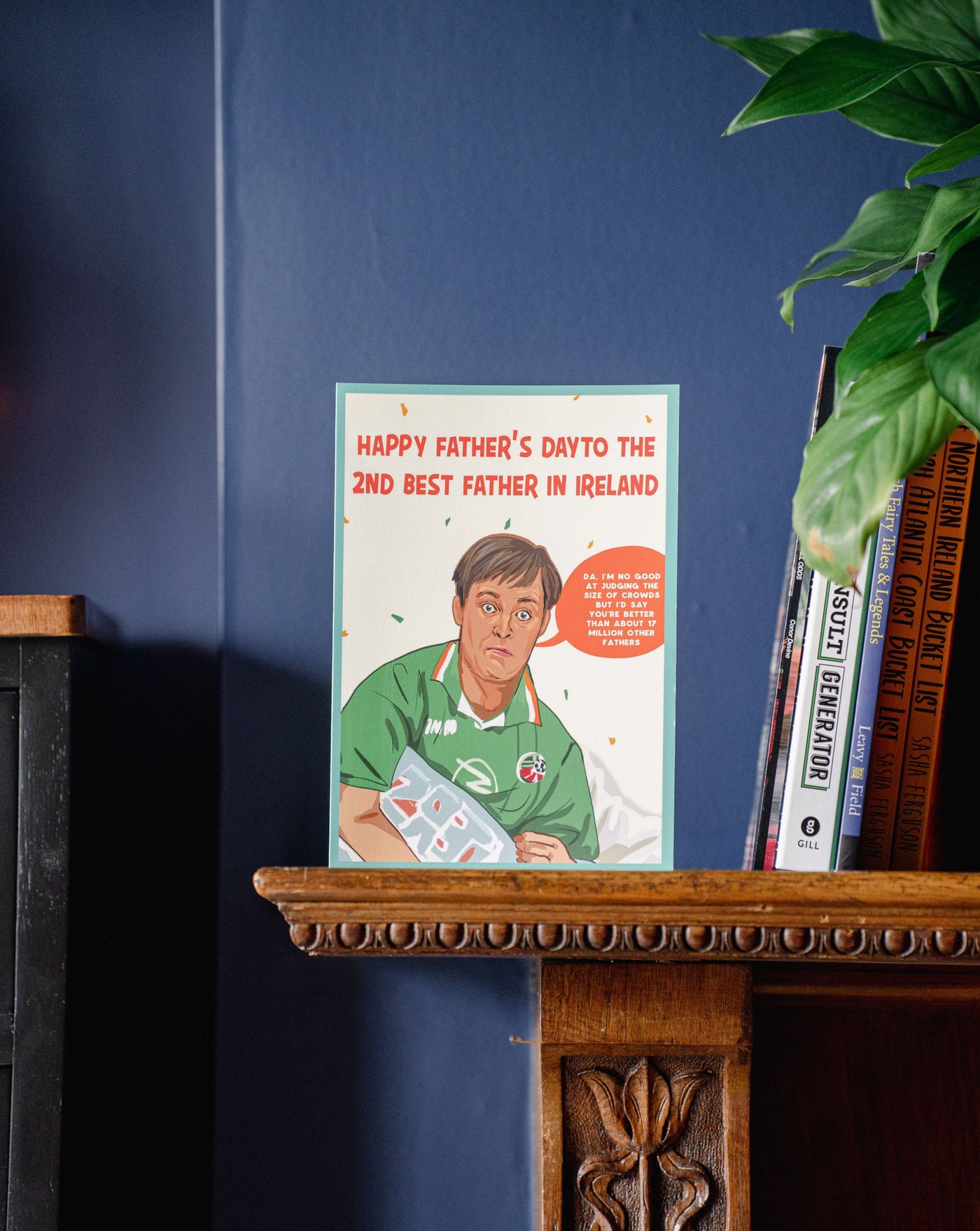 father dougal, father ted father's day card