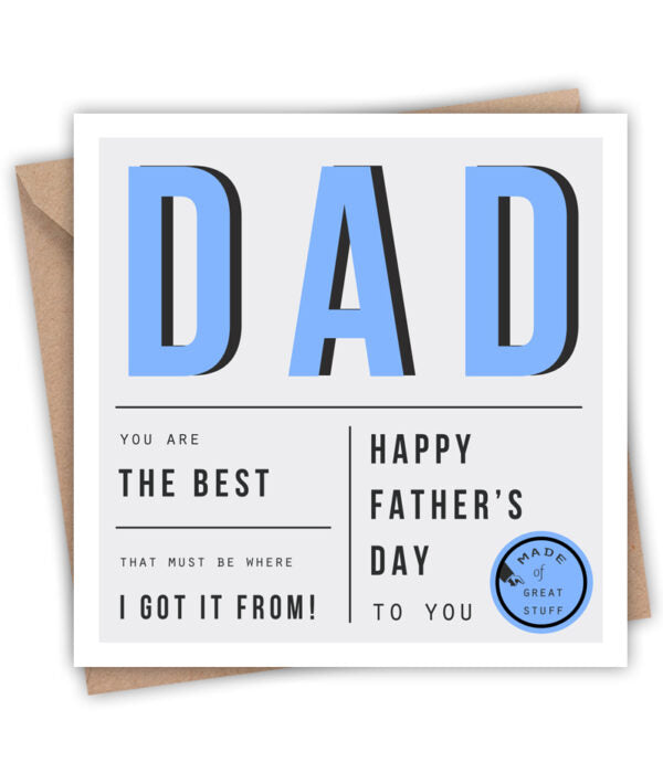 Dad - Happy Father's Day! Card | Lainey K