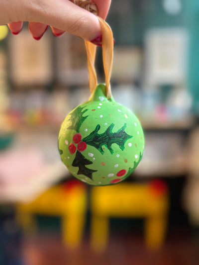 Holly Bauble | Sandra Shaw Art