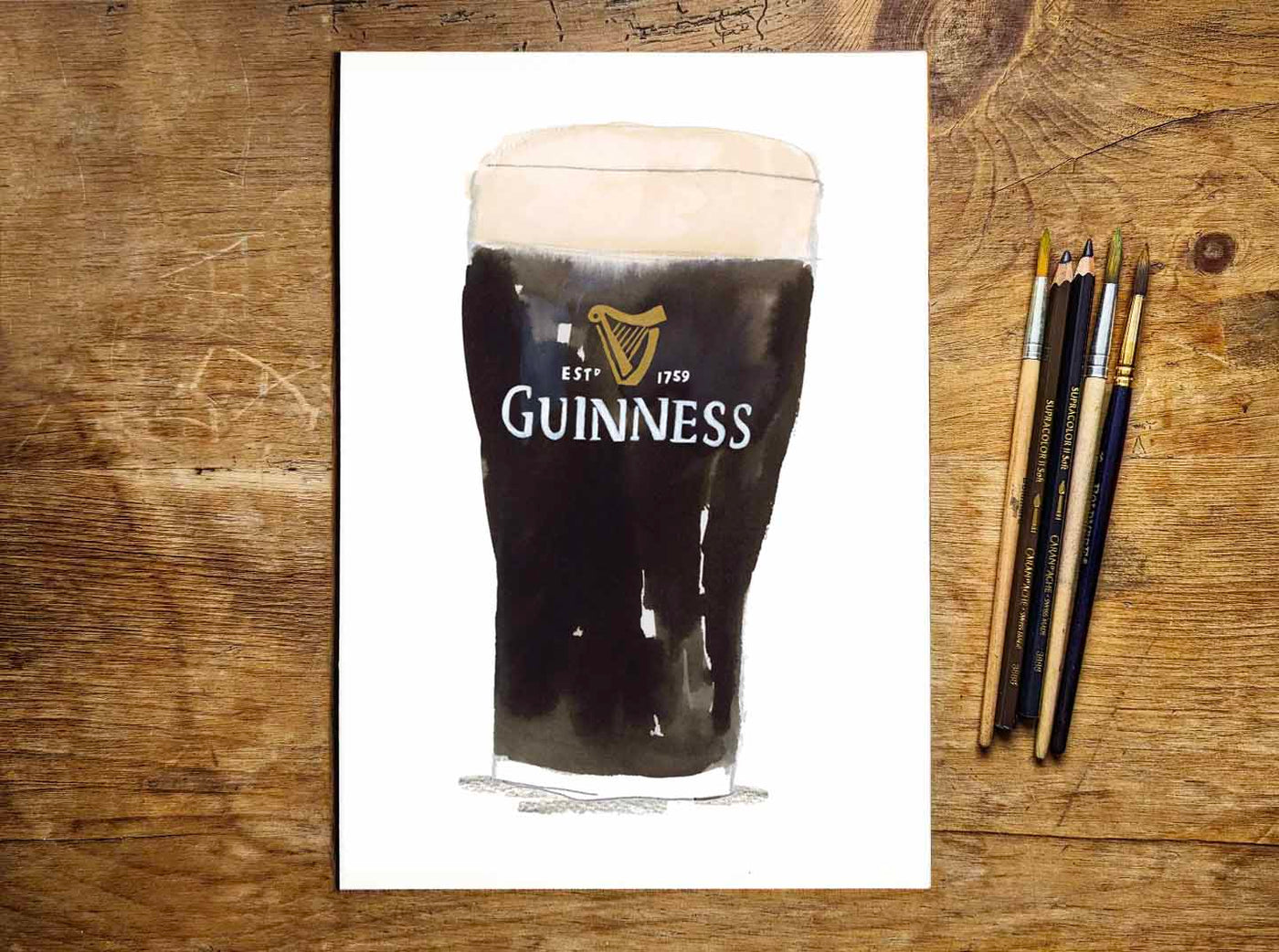 Guinness Print | Gemma O'Neill