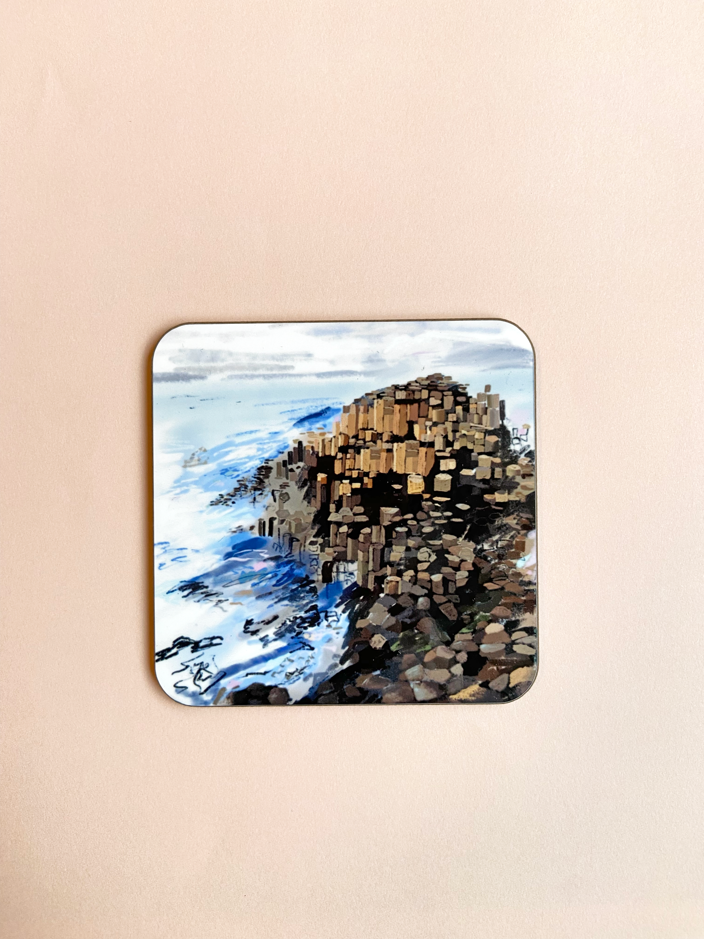 Giant's Causeway Coaster | Lauren Kelso Illustrator