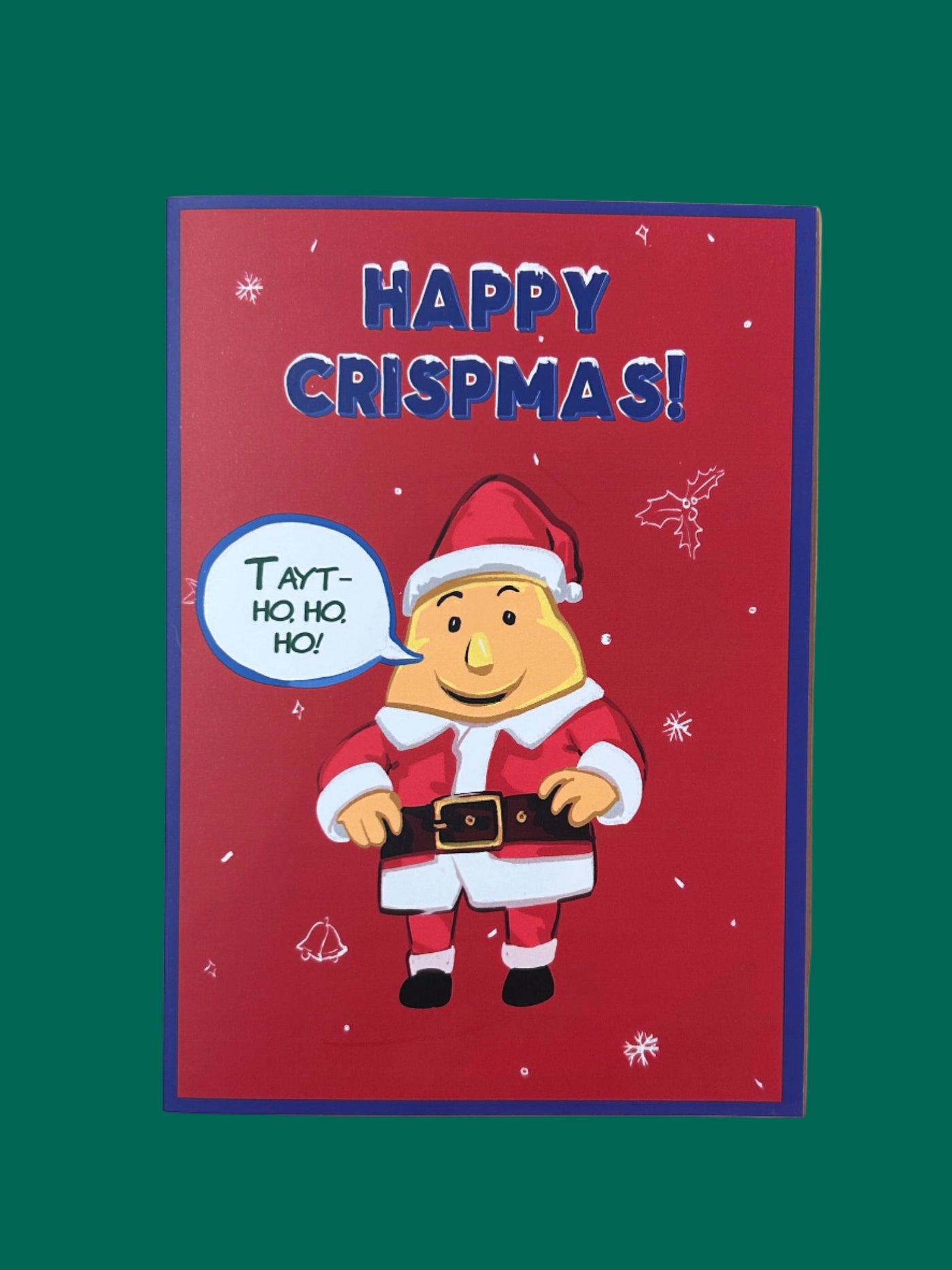 Happy Crispmas Southern Tayto Christmas Card | Derry Nice Things