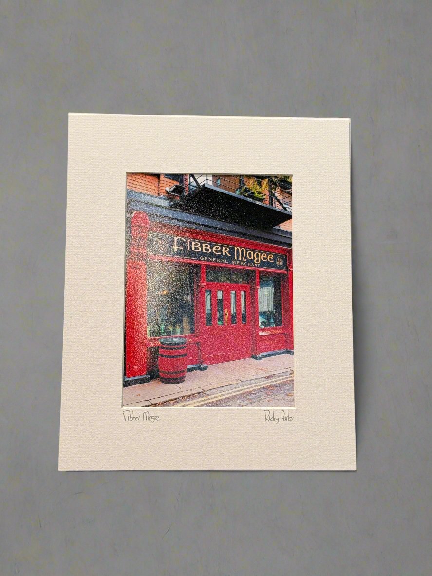 Fibber Magee Belfast Pub Print