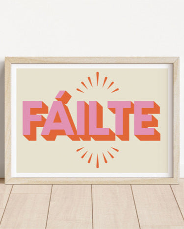 Fáilte Print | As Gaeilge