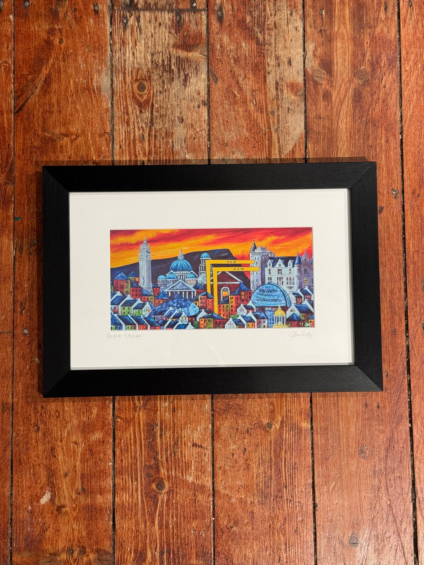 Large Belfast Cityscape Print | Olive Duffy