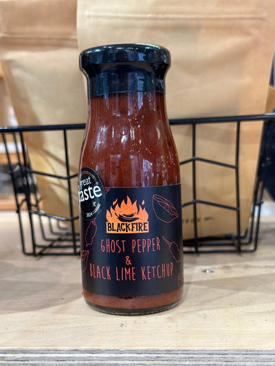 Ghost Pepper & Black Lime Ketchup | Blackfire