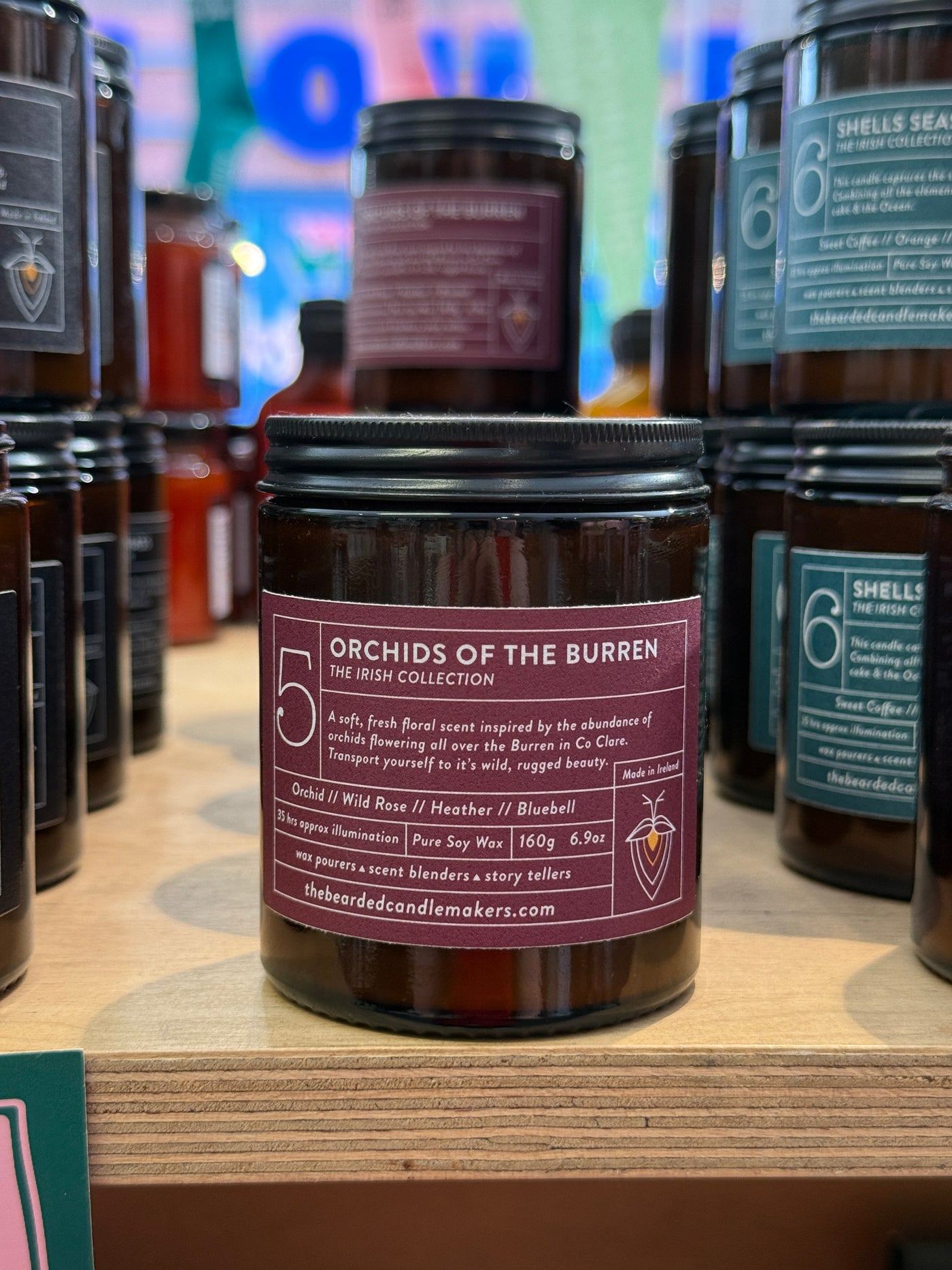 Orchids of the Burren Candle | The Bearded Candle Makers