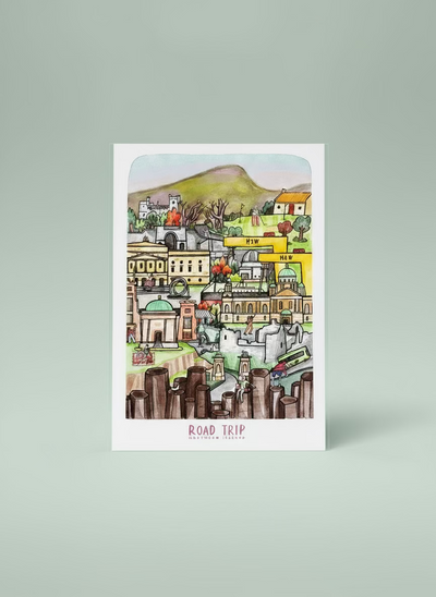 Road Trip Print | Peter Paints Pictures