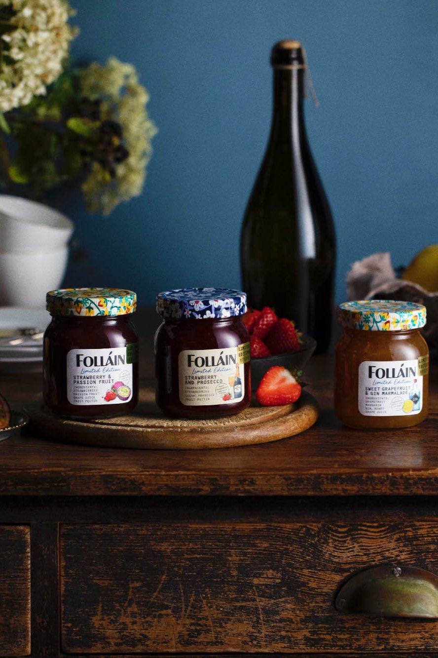 Strawberry & Prosecco Jam | Folláin