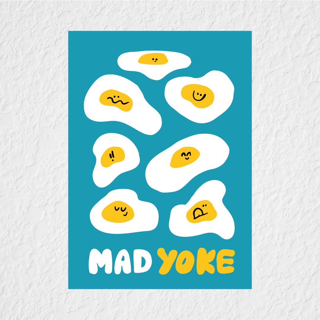 Mad Yoke Print | Whacko Chacko