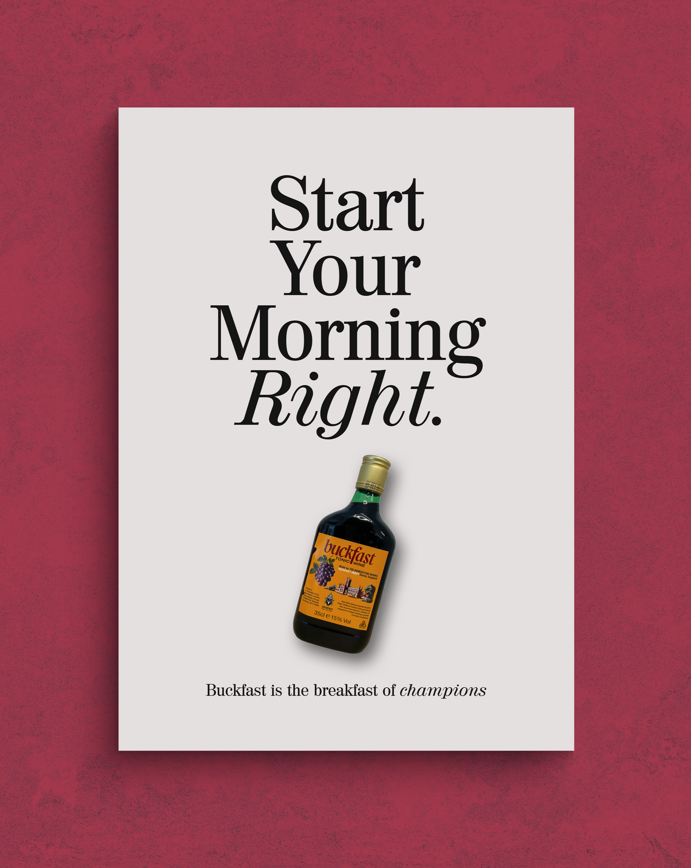 Start Your Morning Right Print | Pure Craic Prints