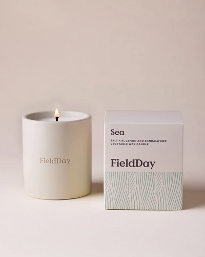 Sea Stoneware Candle | Field Day