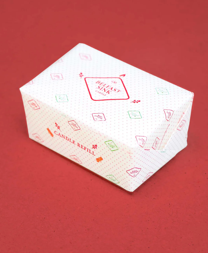 Cinnamon Clove | Mini Belfast Sink Candle Refill | Cowfield Design