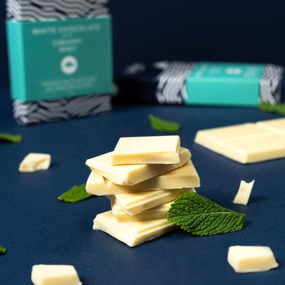 Creamy Mint and White Chocolate Bar