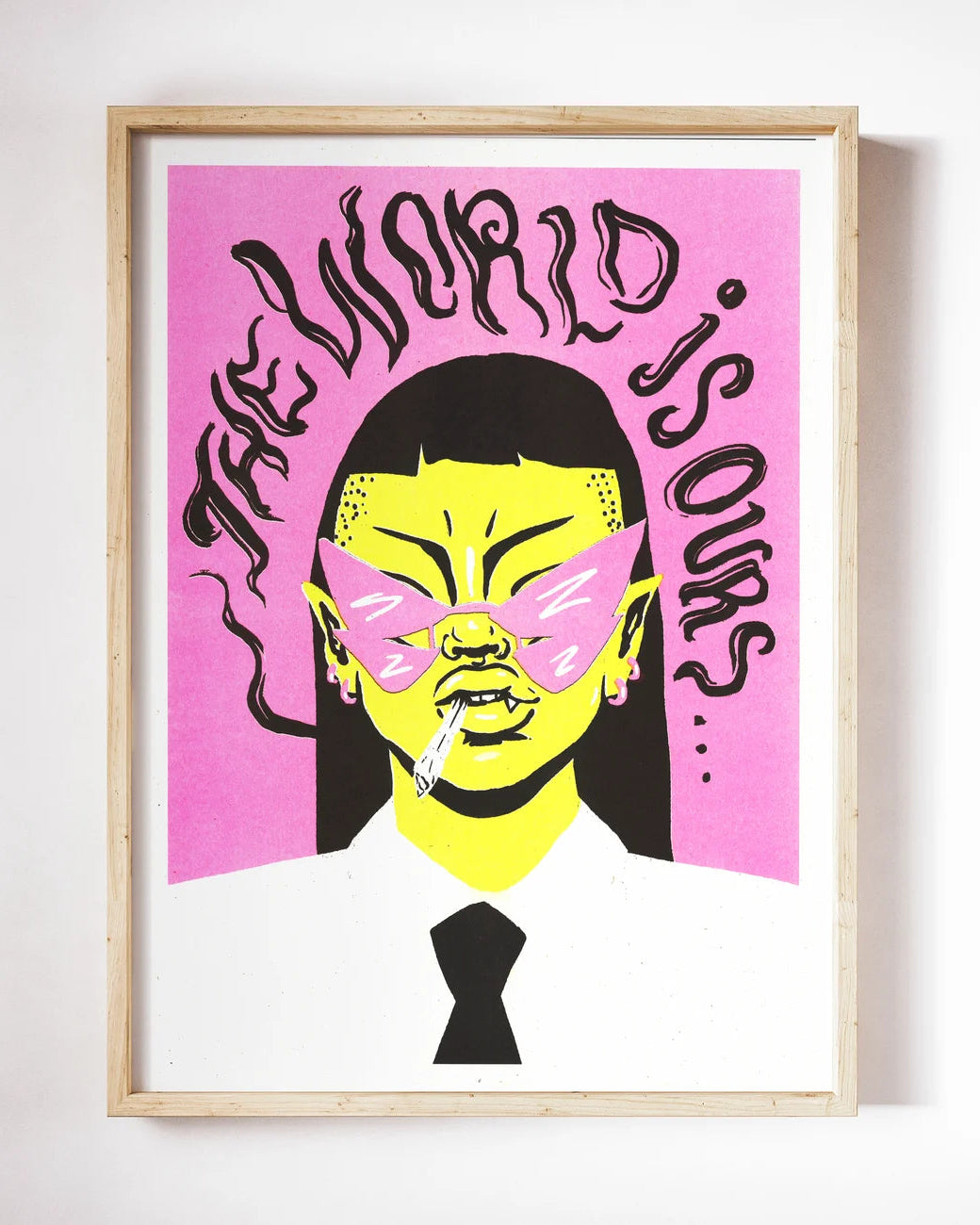 The World Is Ours Print | Wee Nuls