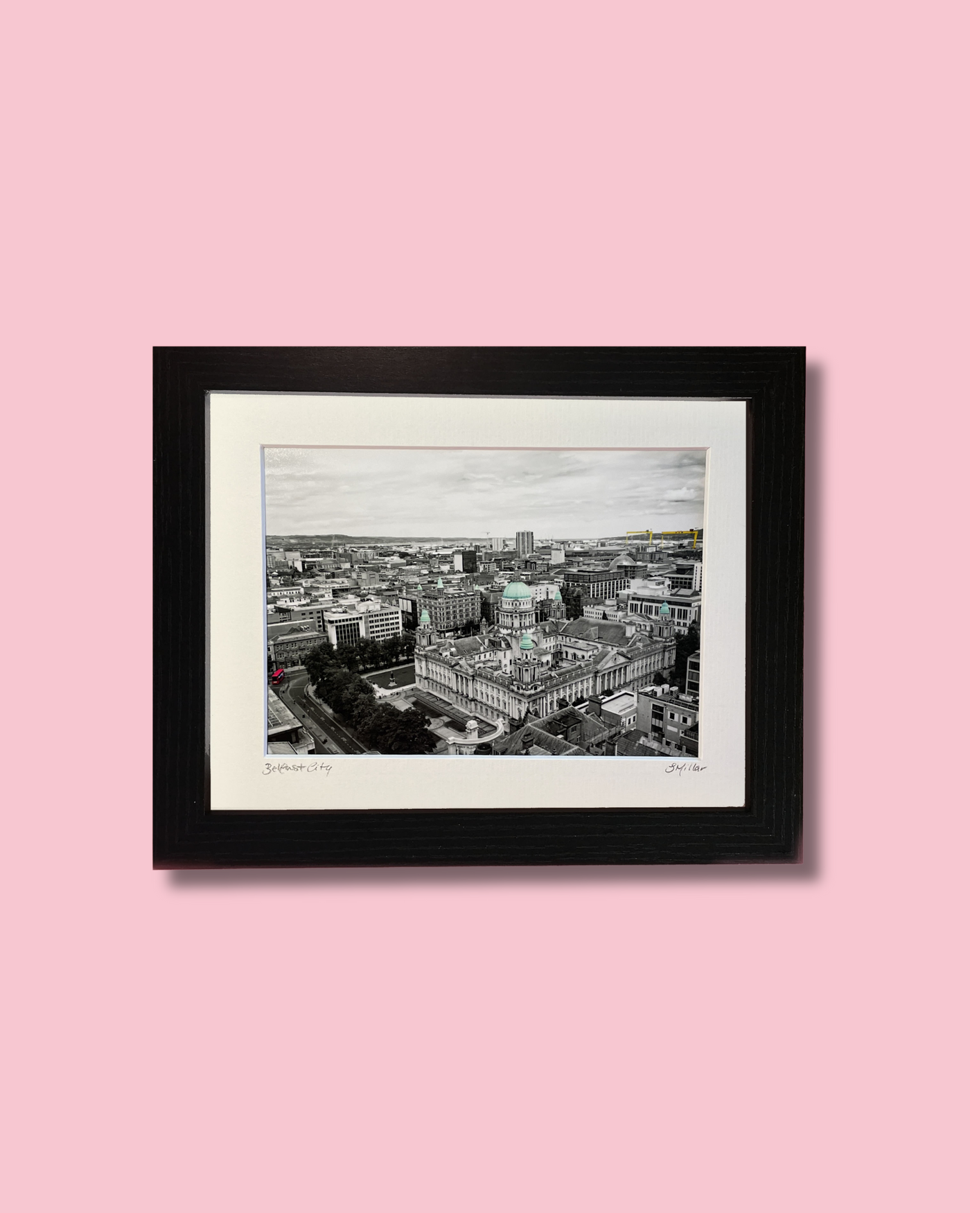 Belfast City Hall Skyline - Framed Photographic Print